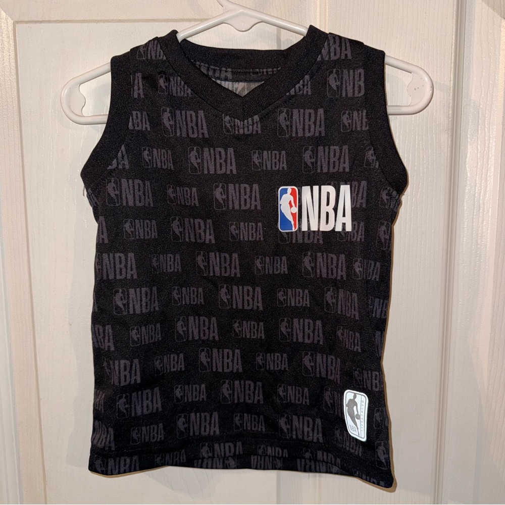 NBA Kids Black Logo Jersey